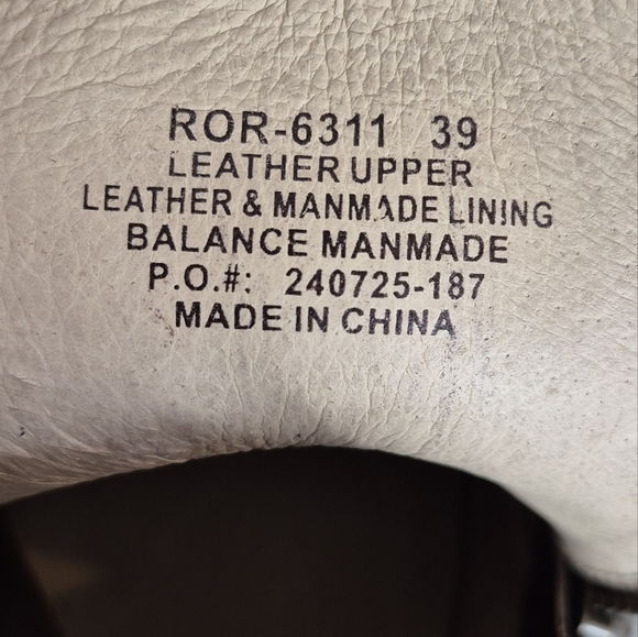 Alegria Women's Rorie Java Leather Ankle Bootie w/ Double Zipper - Size 9 / 39 - Picture 14 of 15